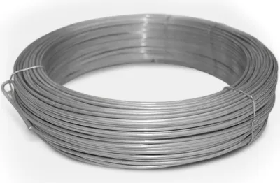 Produktbild von Bindedraht Spanndraht Grün Verzinkt oder Anthrazit Stärke: 3,1 mm Länge: 110 m Verzinkt