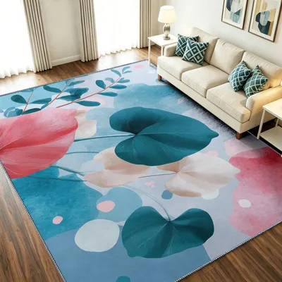 Immagine prodotto di Tappeto basso, antiscivolo, ideale per soggiorno e cucina, dimensioni 160 x 230 cm