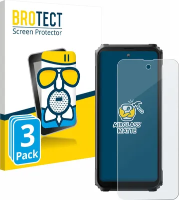 Produktbild von 3x BROTECT Entspiegelungs Schutzglas für Blackview BL9000 Schutzfolie Panzer Folie Glas Display Schutz matt