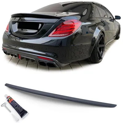 Produktbild von Heckspoiler Spoilerlippe mit ABE für Mercedes S Klasse W222 2013-2020