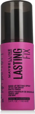 Produktbild von Maybelline MAY FS SETTING SPRAY NU 100 LASTING FIX, 100 ml, 16 h, Universal, Mattierend, Goed schudden voor gebruik. Houd de spray zo’n 20-25 cm van het gezicht en spray een..., 43 mm