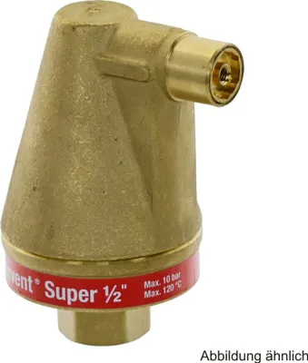 Image de Aalberts Flexvent Super purgeur à flotteur 1/2 pouce IG, 1 pièce.