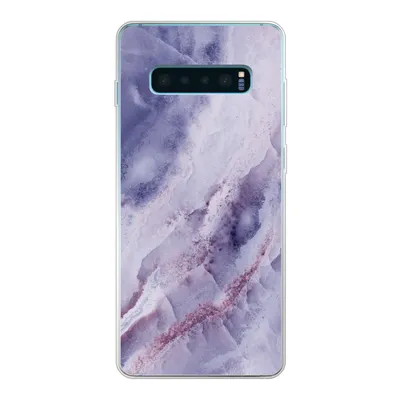 Produktbild von MuchoWow® Handyhülle Schutzhülle Hülle für Samsung Galaxy S10 Lite Naturstein - Lila - Edelsteine und Mineralien Silikon Softcase Handy Hülle - Schutz