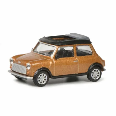 Produktbild von Schuco Mini Cooper, Modellauto, Modell Auto, Miniatur, Maßstab 1:64, Braun Metallic, 452021900