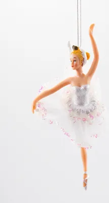 Produktbild von Ballerina Tänzerin Engel Elfe Fee Christbaumschmuck Weihnachtsschmuck