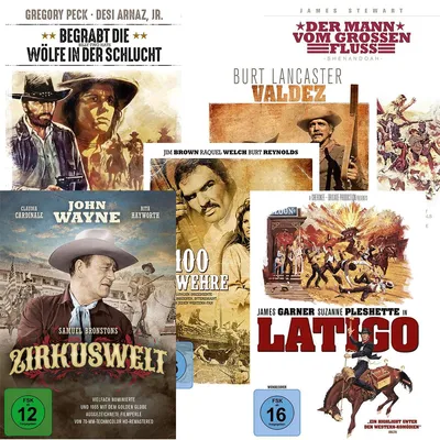 Image de 6 DVDs Die großen Westernhelden