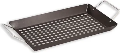 Produktbild von Edelstahl-Grillschale 38,5x20cm MAESTRO MR-1006
