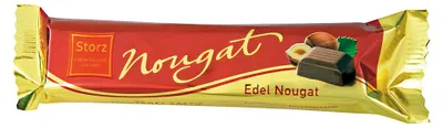 Produktbild von Storz Nougat-Stange 75 g / Haselnuss Nougat Riegel