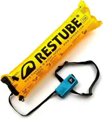 Produktbild von Restube Active Black Pneumatische Sicherheitsboje Aufblasbare Schwimmboje