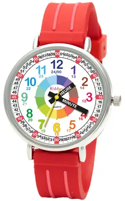 Produktbild von Kiddus Lernuhr Kinder, Analoge Armbanduhr ab 5 Jahren, Jungen Mädchen