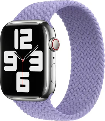Immagine prodotto di Cinturino intrecciato Solo Loop per Apple Watch | 44/45/46/49 mm - Taglia 9 - Lavanda