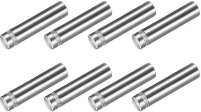 Zdjęcie produktu dla Śruby ze stali nierdzewnej 12 x 53 mm, 8 sztuk, do ramek na zdjęcia ze szkła i akrylu