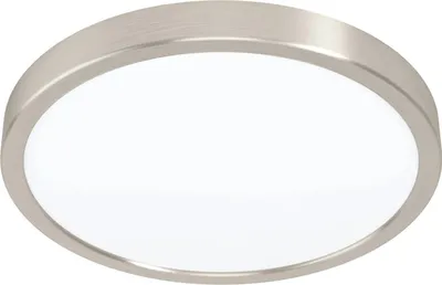 Image de Eglo LED Plafonnier apparent Fueva 5 nickel mat Ø29cm 20,5W 2400lm blanc chaud 3000K