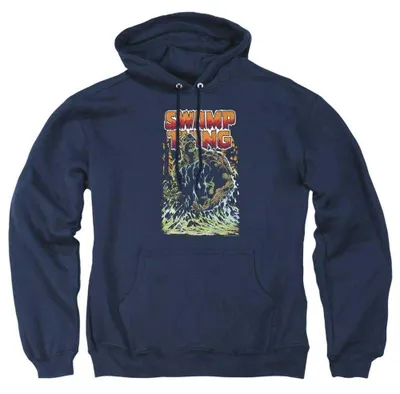 Productafbeelding van Justice League - Hoodie voor heren/dames, uni model, TV40649 (XL) (Marineblauw)