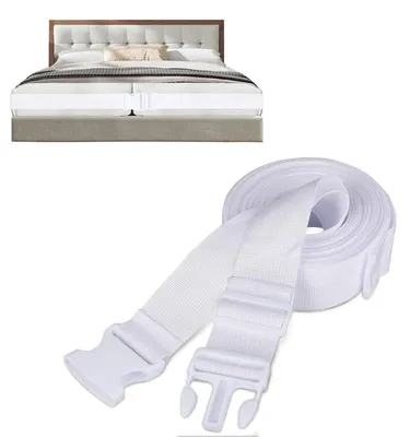 Immagine prodotto di Fasce per materassi, lunghezza 10 metri, larghezza 5 cm, antiscivolo, regolabili, in nylon