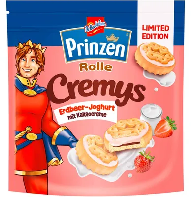 Produktbild von Prinzen Rolle Cremys Erdbeer-Joghurt 172g