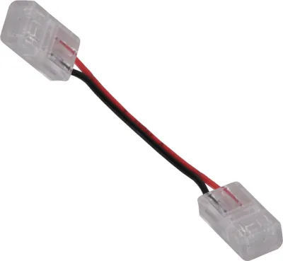 Obrázek produktu pro Úhlový konektor pro 8mm 2-pinové LED COB pásky 12-24V DC 3A 316417 Polux