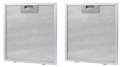 Produktbild von 2x Trade-Shop Metallfettfilter kompatibel mit Whirlpool AKR631AL AKR631IX AKR639AL AKR639IX AKR639NB AKR639WH AKR648/3IX AKR649AL AKR649IX AKR651