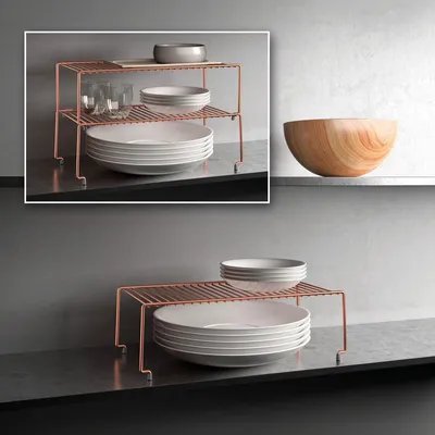 Produktbild von METALTEX 362503000 Brooklyn Schrankeinsatz 47x23x15 cm Polytherm Copper, stapelbar