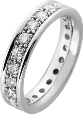 Produktbild von Memoire Alliance Ring Weißgold 585 14K Brillanten 1.25ct lupenrein 17