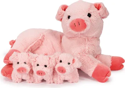 Produktbild von Schweine-Mama mit Babys Kuscheltier Noxxiez Ferkel Stofftier