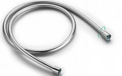 Produktbild von Antibakterieller Brauseschlauch in silber 180 cm