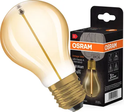 Obrázok produktu pre Osram AC44604, 1,8 W, 8 W, E27, 80 lm, 15000 h, Teplá biela