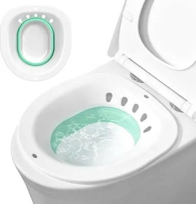Obrázok produktu pre Skladací sedák na toaletu – vložka do bidetu – 1 kus