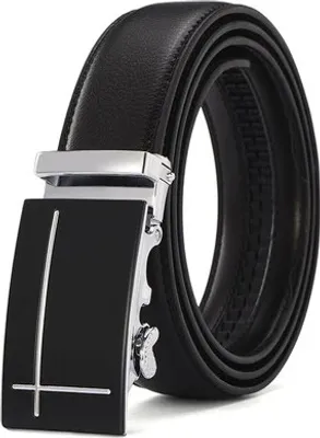 Immagine prodotto di Cintura MA-8780 Nera/Argento - Eleganza e Stile KP8780
