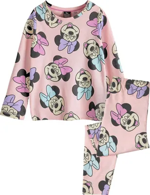 Produktbild von Disney - Schlafanzug mit langer Hose für Mädchen NS8188 (110) (Pink)