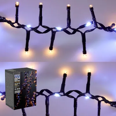 Image de Guirlande lumineuse 710 LED – Blanc / Blanc chaud