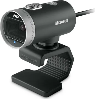 Produktbild von Microsoft LifeCam Cinema Webcam 1 MP 1280 x 720 Pixel USB 2.0 Schwarz