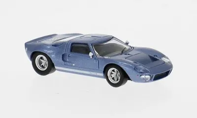 Produktbild von Brekina PKW Ford GT40 1966 blau-metallic 18553