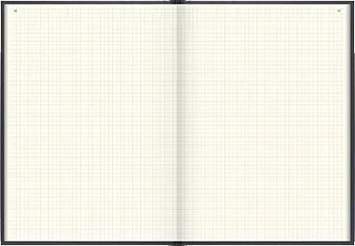 Produktbild von König & Ebhardt Geschäftsbuch 8614224 DIN A4 kariert 192Bl. h.gr