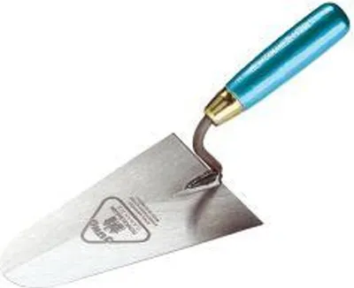 Immagine prodotto di Jung Henkelmann Maurerkelle Düsseldorf S-Hals 220 mm Carbonstahl Kelle Holzgriff