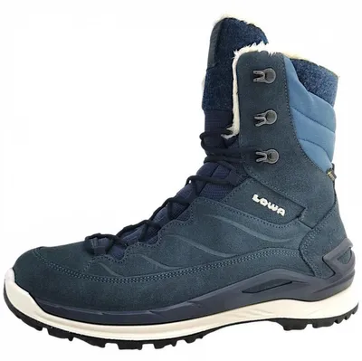 Imagen del producto de Bota de invierno para mujer Lowa Calceta EVO GTX, color azul, ideal para uso diario