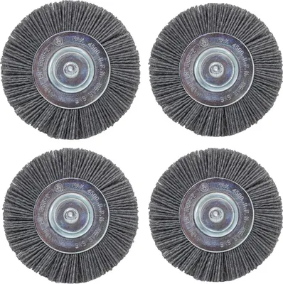 Produktbild von Reinigungsbürsten Ersatz Fugenbürsten passend für Güde Fugenreiniger GRF 401 Art. 94319 4x Nylon