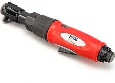 Immagine prodotto di Chiave a cricchetto ad aria compressa da 3/8", avvitatore a cricchetto pneumatico, super veloce e resistente, coppia massima da 69 n.M, HBM