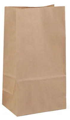 Produktbild von 25 Papiertüten Kraftpapier Papierbeutel Kraftpapierbeutel Geschenktüten Tüten braun, Größe:12 x 21 x 7 cm, Farbe:naturfarben