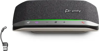 Obrázek produktu pro HP Poly Sync 20-M Speakerphone USB-C/A Adapter, PC, Černá, 0,715 m, Dotyk, 86 dB, Windows 10, Windows 11