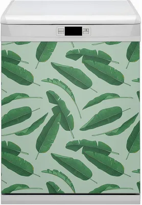 Produktbild von Magnete  Dekorative Magnet Folie für Geschirrspüler 60x70 cm Küche  - Verlässt Banane