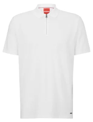 Immagine prodotto di Hugo Boss - Polo da uomo, tessuto GT13003 (S) (bianco)