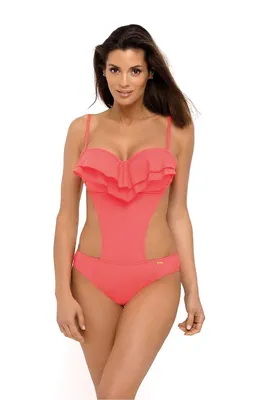 Obrázek produktu pro Monokiny Belinda Nectarine M-548 (1) Korálová XL