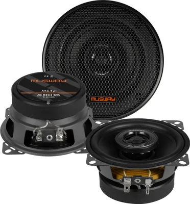 Produktbild von Musway MS42, 2-Wege, 120 W, 60 W, 3 Ohm, 75 - 22000 Hz, 4,9 cm