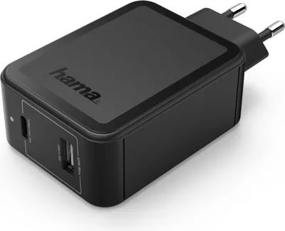 Immagine prodotto di Hama 183321 Caricatore USB-C 42W Power Delivery Nero