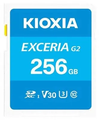 Obrázok produktu pre Kioxia LNEX2L256GG4, 256 GB, SDXC, Trieda 10, UHS-I, 100 MB/s, 50 MB/s