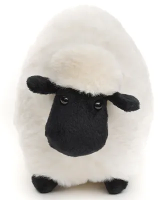 Produktbild von Uni-Toys - Schaf schwarz-weiß, stehend - 19 cm (Länge) - Plüschtier, Kuscheltier – Schaf, Stehend (Schwarz-weiß)