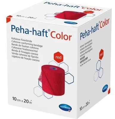 Produktbild von PEHA-HAFT Color Fixierb.latexfrei 10 cmx20 m rot
