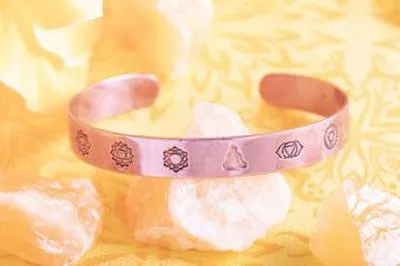 Image de Bijoux symboles - Bracelet Chakra cuivre