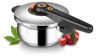 Schnellkochtopf SmartClick, 4 l, 3-lagiger Sandwichboden, Induktion